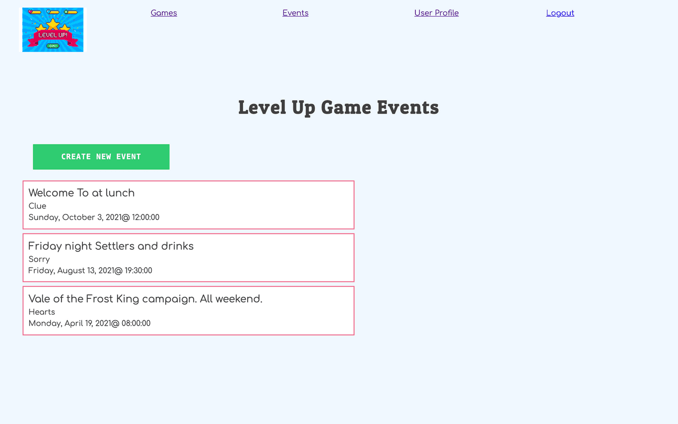 Level Up